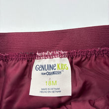 Load image into Gallery viewer, Girls Osh Kosh, lined lightweight woven skirt, elasticated, EUC, size 1-2,  