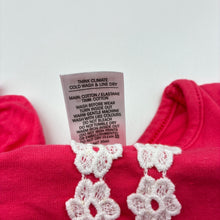 Load image into Gallery viewer, Girls Target, pink soft stretchy t-shirt / top,flowers, GUC, size 000,  