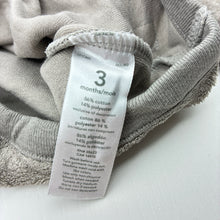 Load image into Gallery viewer, Boys Carter's, taupe terry long sleeve top, FUC, size 3 months,  