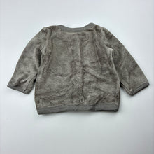 Load image into Gallery viewer, Boys Carter's, taupe terry long sleeve top, FUC, size 3 months,  