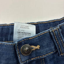 Load image into Gallery viewer, Boys B Collection, blue denim jeans, adjustable, Inside leg: 30cm, GUC, size 2,  