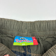 Load image into Gallery viewer, Boys Topolino, blue denim pants, elasticated, GUC, size 00,  
