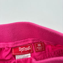 Load image into Gallery viewer, Girls Sprout, pink lightweight cotton pants, elasticated, GUC, size 00,  