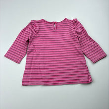 Load image into Gallery viewer, Girls Target, soft stretchy long sleeve t-shirt / top, flowers, GUC, size 00,  