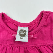 Load image into Gallery viewer, Girls Tiny Little Wonders, pink cotton top, GUC, size 000,  