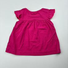 Load image into Gallery viewer, Girls Tiny Little Wonders, pink cotton top, GUC, size 000,  