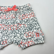 Load image into Gallery viewer, Girls Baby Berry, soft stretchy cotton shorts, elasitcated, GUC, size 000,  