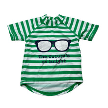 Load image into Gallery viewer, Unisex Plum, short sleeve rashie / swim top, GUC, size 00,  