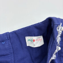 Load image into Gallery viewer, Girls Jack &amp; Milly, beaded cotton party dress, GUC, size 3, L: 52cm