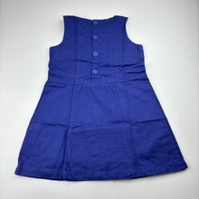 Load image into Gallery viewer, Girls Jack &amp; Milly, beaded cotton party dress, GUC, size 3, L: 52cm