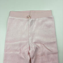 Load image into Gallery viewer, Girls Target, pink soft velour pants / bottoms, GUC, size 0,  