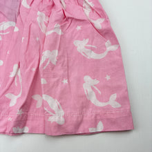 Load image into Gallery viewer, Girls Fred Bare, lightweight cotton halter-neck dress, mermaids, GUC, size 00, L: 38cm approx