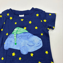 Load image into Gallery viewer, Boys Mix Baby, soft cotton pyjama t-shirt / top, car, EUC, size 000,  