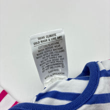 Load image into Gallery viewer, Girls Target, stretchy striped long sleeve t-shirt / top, rabbit, EUC, size 00,  
