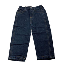 Load image into Gallery viewer, Boys dark, denim jeans,elasticated, Inside leg: 27cm, GUC, size 1-2,  