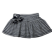Load image into Gallery viewer, Girls Cotton On Baby, soft feel navy stripe skirt, elasticated, EUC, size 00,  
