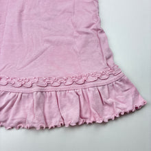 Load image into Gallery viewer, Girls BocaBoo, pink lightweight dress, diamonds, GUC, size 1-2, L: 41cm