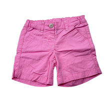 Load image into Gallery viewer, Girls Kids &amp; Co Baby, pink lightweight cotton shorts, adjustable, EUC, size 000,  