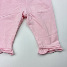 Load image into Gallery viewer, Girls Baby Baby, pink stretchy leggings / bottoms, GUC, size 000,  