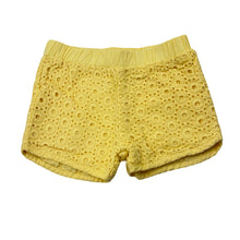 Load image into Gallery viewer, Girls Target, lined broderie cotton shorts,elasticated, EUC, size 00,  