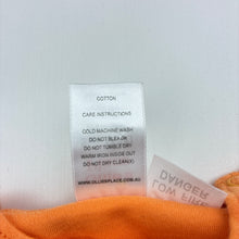 Load image into Gallery viewer, Unisex Ollie's Place, orange cotton bodysuit / romper, grandad, EUC, size 0000,  