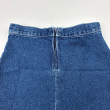 Load image into Gallery viewer, Girls lightweight, denim casual skirt, W: 24cm across, EUC, size 12 months,  