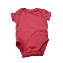 Load image into Gallery viewer, Girls Target, pink soft cotton bodysuit / romper, GUC, size 0000,  