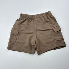 Load image into Gallery viewer, Boys Dymples, brown cargo shorts, elasticated, monkey, EUC, size 000,  