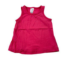 Load image into Gallery viewer, Girls Tiny Little Wonders, pink cotton tank top, EUC, size 00,  
