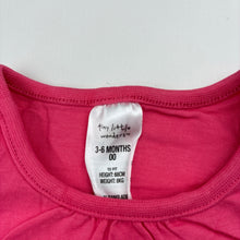Load image into Gallery viewer, Girls Tiny Little Wonders, pink cotton tank top, EUC, size 00,  