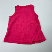 Load image into Gallery viewer, Girls Tiny Little Wonders, pink cotton tank top, EUC, size 00,  