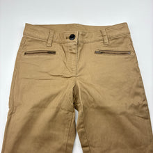 Load image into Gallery viewer, Girls Next, soft feel stretch cotton pants, adjustable, Inside leg: 68cm, EUC, size 10,  