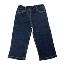 Load image into Gallery viewer, Girls Dymples, embroidered stretch denim jeans, elasticated, EUC, size 1,  