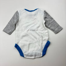Load image into Gallery viewer, Boys Dymples, soft cotton bodysuit / romper, monsters, EUC, size 000,  