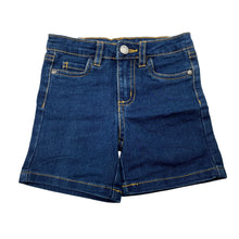 Load image into Gallery viewer, Girls Emerson, blue stretch denim jean shorts, adjustable, EUC, size 2,  