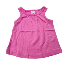 Load image into Gallery viewer, Girls Kids &amp; Co Baby, pink cotton tank top, EUC, size 000,  