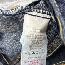 Load image into Gallery viewer, Boys Pumpkin Patch, dark denim jeans, adjustable, Inside leg: 22cm, GUC, size 0,  