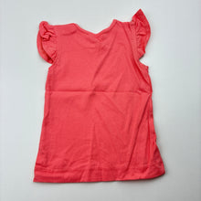 Load image into Gallery viewer, Girls Target, coral cotton t-shirt / top, dream big, GUC, size 00,  