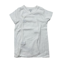Load image into Gallery viewer, Unisex Carter's, soft cotton short sleeve top, EUC, size 000,  