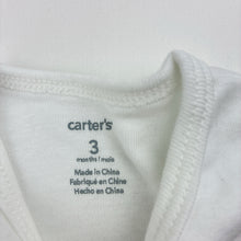 Load image into Gallery viewer, Unisex Carter's, soft cotton short sleeve top, EUC, size 000,  