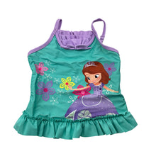 Load image into Gallery viewer, Girls Disney, princess swim tank top, GUC, size 4,  