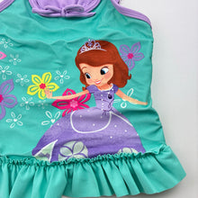 Load image into Gallery viewer, Girls Disney, princess swim tank top, GUC, size 4,  