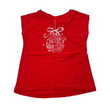 Load image into Gallery viewer, Girls Target, red cotton Christmas t-shirt / top, EUC, size 1,  