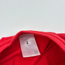 Load image into Gallery viewer, Girls Target, red cotton Christmas t-shirt / top, EUC, size 1,  