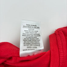 Load image into Gallery viewer, Girls Target, red cotton Christmas t-shirt / top, EUC, size 1,  