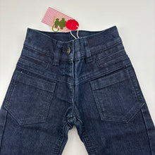 Load image into Gallery viewer, Girls Sooki Baby, dark stretch denim jeans / pants, adjustable, NEW, size 0,  