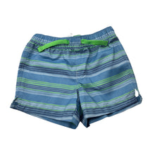 Load image into Gallery viewer, Boys Target, blue stripe lightweight shorts / boardies, elasticated, EUC, size 00,  