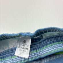 Load image into Gallery viewer, Boys Target, blue stripe lightweight shorts / boardies, elasticated, EUC, size 00,  