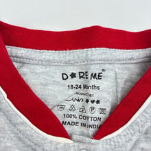 Load image into Gallery viewer, Girls Dare Me, grey soft cotton casual dress, GUC, size 2, L: 41cm