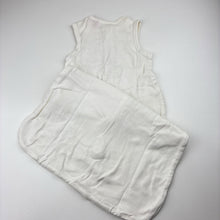 Load image into Gallery viewer, Unisex purebaby, 0.5 Tog soft organic cotton sleeping bag, L: 65cm, EUC, size 0000-00,  